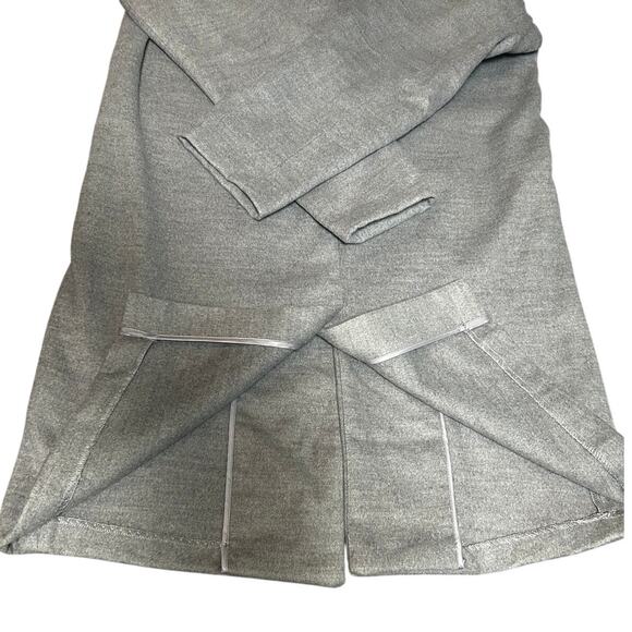 NOVA MEN Gray Long Overcoat Men's Size Medium - Picture 7 of 9